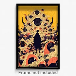 Spanish Movie Poster - Silent Heath (Spain Psychedelic Art Retro Film Print)