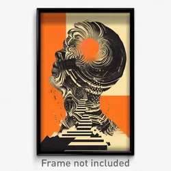 Greek Movie Poster - Made Up Staith (Greece Psychedelic Art Retro Film Print)