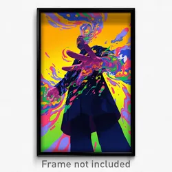 Art Poster - Active Burrow (Psychedelic Trippy Weird 11x17 Print)