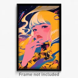 Vietnamese Movie Poster - Girl Feeling Thankful, Loud Naval Uniform (Art Print)
