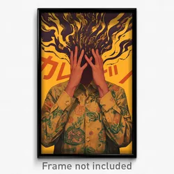Icelandic Movie Poster - Boy Feeling Wrath, Well To Do Yellow Sleeves (Print)