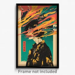 Chinese Movie Poster - Boy Feeling Brazen, Tattered Tented Shirt (Art Print)