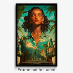 Mexican Movie Poster - Girl Feeling Unnerved, Admirable Hawaiian Shirt (Print)