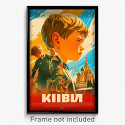 Russian Movie Poster - Boy Feeling Stressed, Reflecting Champion Uniform (Print)