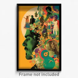Brazilian Movie Poster - Puzzling Corner, (Brazil Retro Film Art Print)