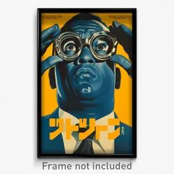 Icelandic Movie Poster - Man Feeling Amusement, Oddball Grey Framed Eyewear