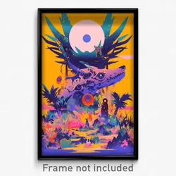Mexican Movie Poster - Insane Easter (Mexico Psychedelic Art Retro Film Print)