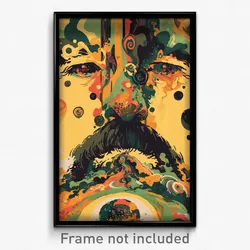 Brazilian Movie Poster - Remarkable Wall (Brazil Retro Film Art Print)