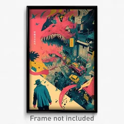 Hebrew Movie Poster - Rare Comic Book Store (Israel Retro Film Art Print)