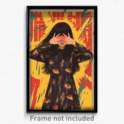 Vietnamese Movie Poster - Girl Feeling Hate, Enchanting Pleated Dress (Print)