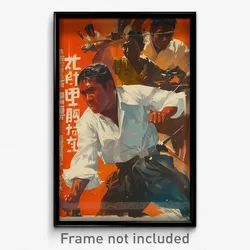 Indonesian Movie Poster - Man Feeling Helpless, Old Fashioned White Sleeves