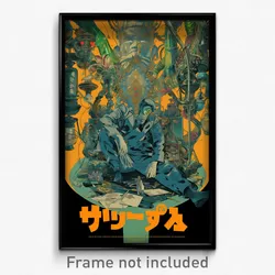 Thai Movie Poster - Vast Hospital (Thailand Psychedelic Art Retro Film Print)