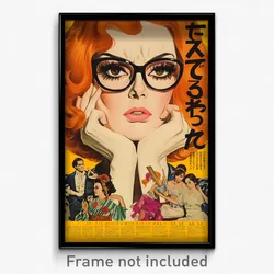 Brazilian Movie Poster - Man Feeling Paranoid, Feminine Expressive Clothes