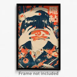 Chinese Movie Poster - Girl Feeling Mystified, Immaculate Straitjacket (Print)