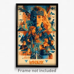 Icelandic Movie Poster - Wonderful Stock Trading Floor (Iceland Film Art Print)