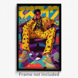 Bollywood Movie Poster - Man Feeling Idleness, Cute Kigurumi (India Art Print)