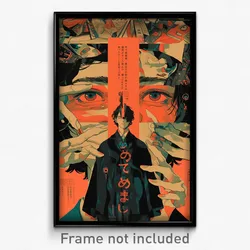Movie Art Poster - Boy Feeling Envy, Thin Black Capelet (Retro Film Print)