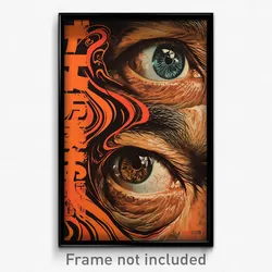 Thai Movie Poster - Stark Courthouse (Thailand Psychedelic Art Retro Film Print)