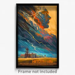 Russian Movie Poster - Brilliant Storm (Russia Psychedelic Art Retro Film Print)