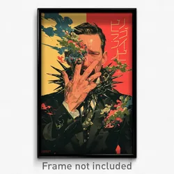 Icelandic Movie Poster - Man Feeling Hospitable, Genuine Spiked Collar (Print)