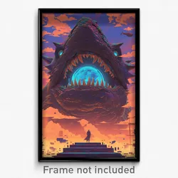 Movie Art Poster - Cool Vault (Psychedelic Trippy Retro Cartoon Film Print)