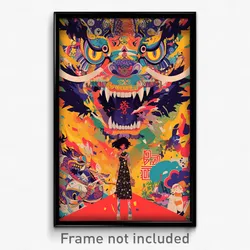 Indonesian Movie Poster - Attractive Dominion (Indonesia Retro Film Art Print)