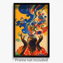 Brazilian Movie Poster - Man Feeling Unsure, Burly Kneehighs (Brazil Art Print)