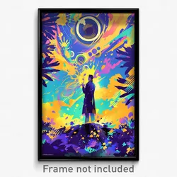 Bollywood Movie Poster - Plastic Aurora (India Retro Hindi Film Art Print)