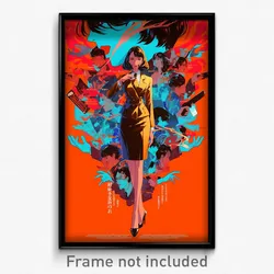 Thai Movie Poster - Girl Feeling Suspense, Glossy High Heels (Art Print)