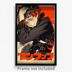 German Movie Poster - Boy Feeling Sadness, Adventurous Fur Cape (Art Print)