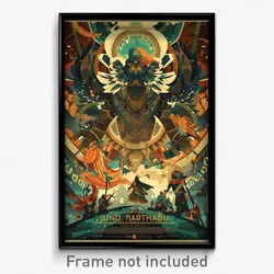 Indonesian Movie Poster - Worn Parsonage (Indonesia Retro Film Art Print)
