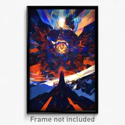 Art Poster - Marvelous Summit (Psychedelic Trippy Weird 11x17 Print)