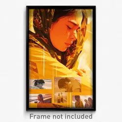Indonesian Movie Poster - Girl Feeling Undermined, Fluid Prison Clothes (Print)