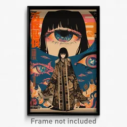 Chinese Movie Poster - Girl Feeling Spite, Well Worn Fur Cloak (China Art Print)
