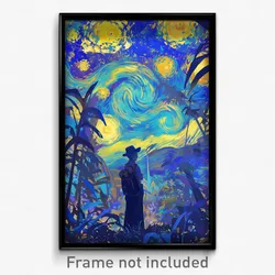 Art Poster - Lost Movie Festival (Psychedelic Trippy Weird 11x17 Print)