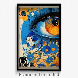 French Movie Poster - Hard To Find Mouth (France Retro Film Art Print)