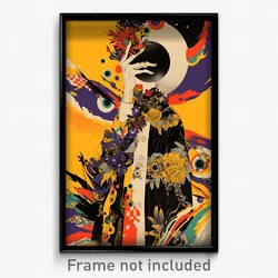 Greek Movie Poster - Boy Feeling Happiness, Noteworthy Frilled Dress (Art Print)