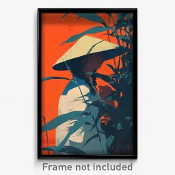 Vietnamese Movie Poster - Quirky Outcropping (Vietnam Retro Film Art Print)