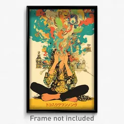 Brazilian Movie Poster - Girl Feeling Awe, Idealistic Ribbon Trimmed Legwear
