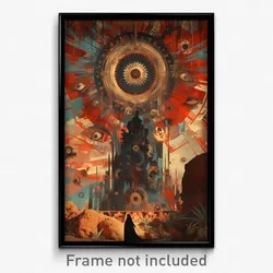 Spanish Movie Poster - Realistic Derelict (Spain Retro Film Art Print)
