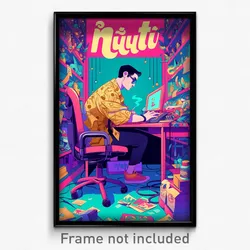Thai Movie Poster - Nutty Warehouse (Thailand Psychedelic Art Retro Film Print)
