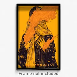 Greek Movie Poster - Boy Feeling Shame, Elegant Yellow Scarf (Greece Art Print)