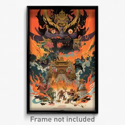 Indonesian Movie Poster - Flashy Vestibule (Indonesia Retro Film Art Print)