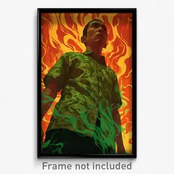 Indonesian Movie Poster - Green Cellar (Indonesia Retro Film Art Print)