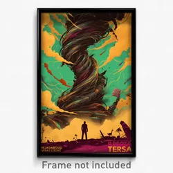 Spanish Movie Poster - Admirable Tornado (Spain Retro Film Art Print)