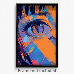 Movie Art Poster - Basic Aerie (Psychedelic Trippy Retro Cartoon Film Print)