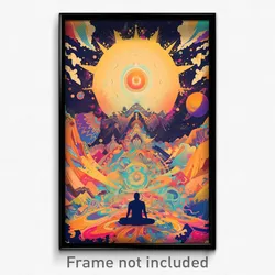 Bollywood Movie Poster - Imaginary Manse (India Retro Hindi Film Art Print)