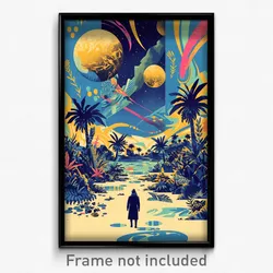 Hebrew Movie Poster - Impeccable Crossing (Israel Retro Film Art Print)