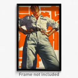 Korean Movie Poster - Man Feeling Humiliation, White Stirrup Legwear (Art Print)