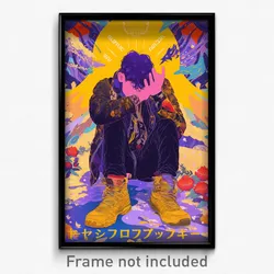 Greek Movie Poster - Man Feeling Grief, Precious Santa Boots (Greece Art Print)